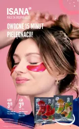 Gazetka promocyjna Rossmann - Gazetka - ważna od 04.05 do 04.05.2022 - strona 30 - produkty: Hydrożelowe płatki pod oczy, Isana, Arbuz, Kokos