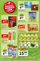 Gazetka promocyjna Auchan - WIELKA MOC Niskich Cen Supermarket - Gazetka - ważna od 19.04 do 19.04.2025 - strona 13 - produkty: Ser, Por, Praliny, Dr. Oetker, Sport, Czekolada, Toffifee, Deser, Delecta, Ritter Sport, Helio, Lindt