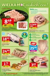 Gazetka promocyjna Auchan - WIELKA MOC Niskich Cen Supermarket - Gazetka - ważna od 19.04 do 19.04.2025 - strona 8 - produkty: Piec, Mięso mielone, Krakus, Gra, Kaczka, Pasztet, Tusz, Szynka, Kotlet, Kiełbasa biała, Kiełbasa, Mięso