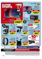 Gazetka promocyjna Carrefour - Gazetka - ważna od 31.08 do 31.08.2024 - strona 18 - produkty: Top, Sok, Por, Gra, Acer, Słuchawki, Telewizory, Kosz, Toster, Sencor, Tran, Suszarka, Samsung, Telewizor, Amica, Grill, HP, Fa