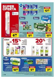 Gazetka promocyjna Carrefour - Gazetka - ważna od 31.08 do 31.08.2024 - strona 8 - produkty: Papier, Papier toaletowy, Velvet, Always, Podpaski, Lirene