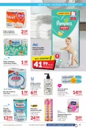 Gazetka promocyjna Makro - [Oferta promocyjna] Artykuły spożywcze i przemysłowe - Gazetka - ważna od 11.07 do 11.07.2022 - strona 13 - produkty: Mydło w płynie, Rum, Gin, BIC, Pampers, Papier, Ręcznik kuchenny, Bell, Majtki, Pasta do zębów, Perfecta, Papier toaletowy, Velvet, Szynka, Ręcznik, Podpaski, Foxy, Maszynka, Bella, Pieluchomajtki, Mydło, Sensodyne