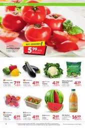 Gazetka promocyjna Makro - [Oferta promocyjna] Artykuły spożywcze i przemysłowe - Gazetka - ważna od 11.07 do 11.07.2022 - strona 2 - produkty: Kalafior, Warzywa, Sok, Papryka, Kosz, Sałat, Winogrona, Brzoskwinie, Owoce, Mieszanka sałat, Arbuz, Wino, Pomidory