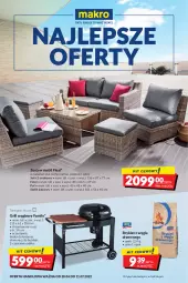 Gazetka promocyjna Makro - [Oferta promocyjna] Artykuły spożywcze i przemysłowe - Gazetka - ważna od 11.07 do 11.07.2022 - strona 28 - produkty: Puf, Stolik, Sofa, Deska do krojenia, Otwieracz, Sofa 2-osobowa, Stolik kawowy, Półka, Fotel, Grill, Fa