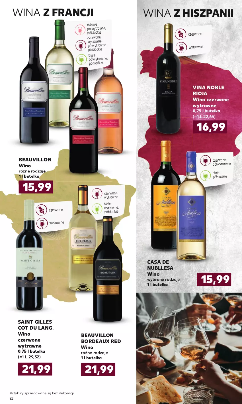 Gazetka promocyjna Kaufland - Barek - ważna 04.02 do 17.02.2021 - strona 13 - produkty: Bordeaux, Rioja, Wino, Wino czerwone