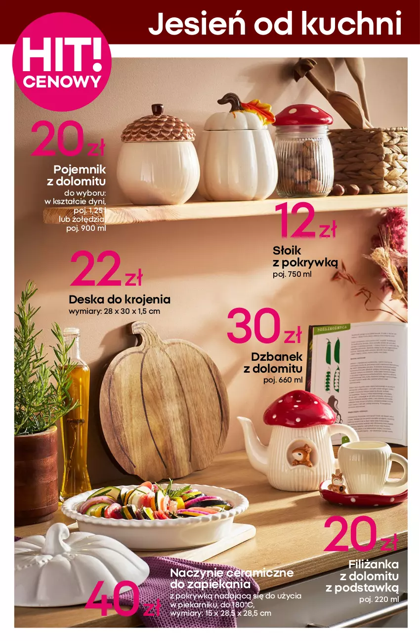 Gazetka promocyjna Pepco - Wszystko do szkoły jest tu - ważna 21.08 do 03.09.2025 - strona 8 - produkty: Deska do krojenia, Dozownik, Dzbanek, Filiżanka, Forma do pieczenia, Inka, Piec, Piekarnik, Pojemnik