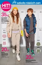 Gazetka promocyjna Pepco - Wszystko do szkoły jest tu - Gazetka - ważna od 03.09 do 03.09.2025 - strona 4 - produkty: Sok, Karp, Kosz, Kamizelka, Spodnie, Bluza
