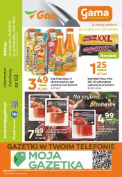 Gazetka promocyjna Gama - Gazetka Gama - Gazetka - ważna od 20.01 do 20.01.2023 - strona 12 - produkty: Piec, Sok, Ser, Inka, Prince Polo, Telefon, Bell, Prosciutto, Wafelek, Szynka, Hortex