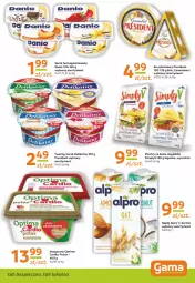 Gazetka promocyjna Gama - Gazetka Gama - Gazetka - ważna od 20.01 do 20.01.2023 - strona 7 - produkty: Piec, Ser, Twaróg, Brie, Optima Cardio, Serek homogenizowany, Serek, Optima, Margaryna, Camembert, Danio, Ser pleśniowy, Alpro, Napój