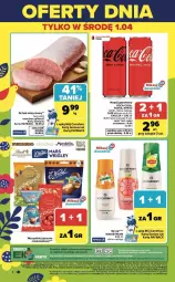 Gazetka promocyjna Carrefour - Gazetka Weekend okazji już od środy! - Gazetka - ważna od 04.04 do 04.04.2026 - strona 4 - produkty: Coca-Cola, Schab wieprzowy, Napój gazowany, Mars, Syrop, Fanta, Sprite, Napój, Fa