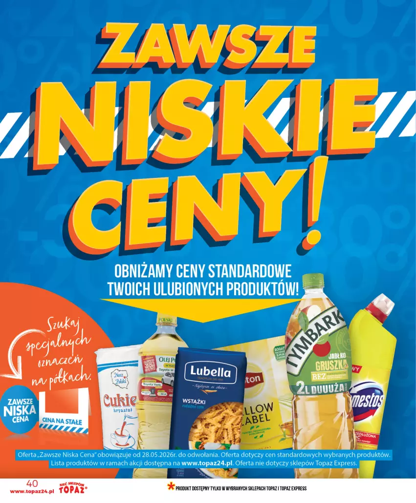 Gazetka promocyjna Topaz - Gazetka - ważna 18.06 do 24.06.2026 - strona 40 - produkty: Rama, Top