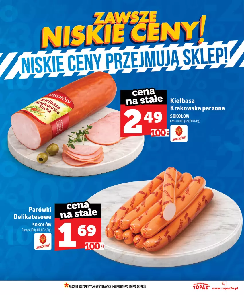 Gazetka promocyjna Topaz - Gazetka - ważna 18.06 do 24.06.2026 - strona 41 - produkty: Top