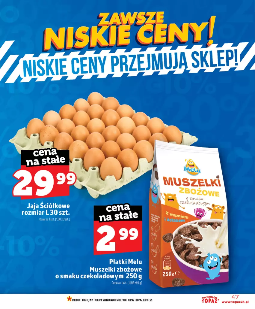 Gazetka promocyjna Topaz - Gazetka - ważna 18.06 do 24.06.2026 - strona 47 - produkty: Mus, Top