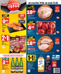 Gazetka promocyjna Topaz - Gazetka - Gazetka - ważna od 24.06 do 24.06.2026 - strona 1 - produkty: Szynka wieprzowa, Szynka