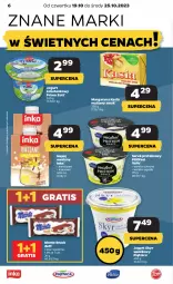 Gazetka promocyjna Netto - Artykuły spożywcze - Gazetka - ważna od 25.10 do 25.10.2023 - strona 6 - produkty: Ser, Gra, Inka, Piątnica, Zott, Jogurt, Serek, Margaryna, Kakao, Kasia, Napój, Monte