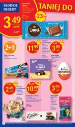 Gazetka promocyjna Delikatesy Centrum - Gazetka DC08 - Gazetka - ważna od 01.03 do 01.03.2023 - strona 22 - produkty: Princessa, Ser, Rum, Panna cotta, Cukier, Mleczko, Czekolada, E. Wedel, Deser, Cukierki, Haribo, Kinder, Milka, Fa