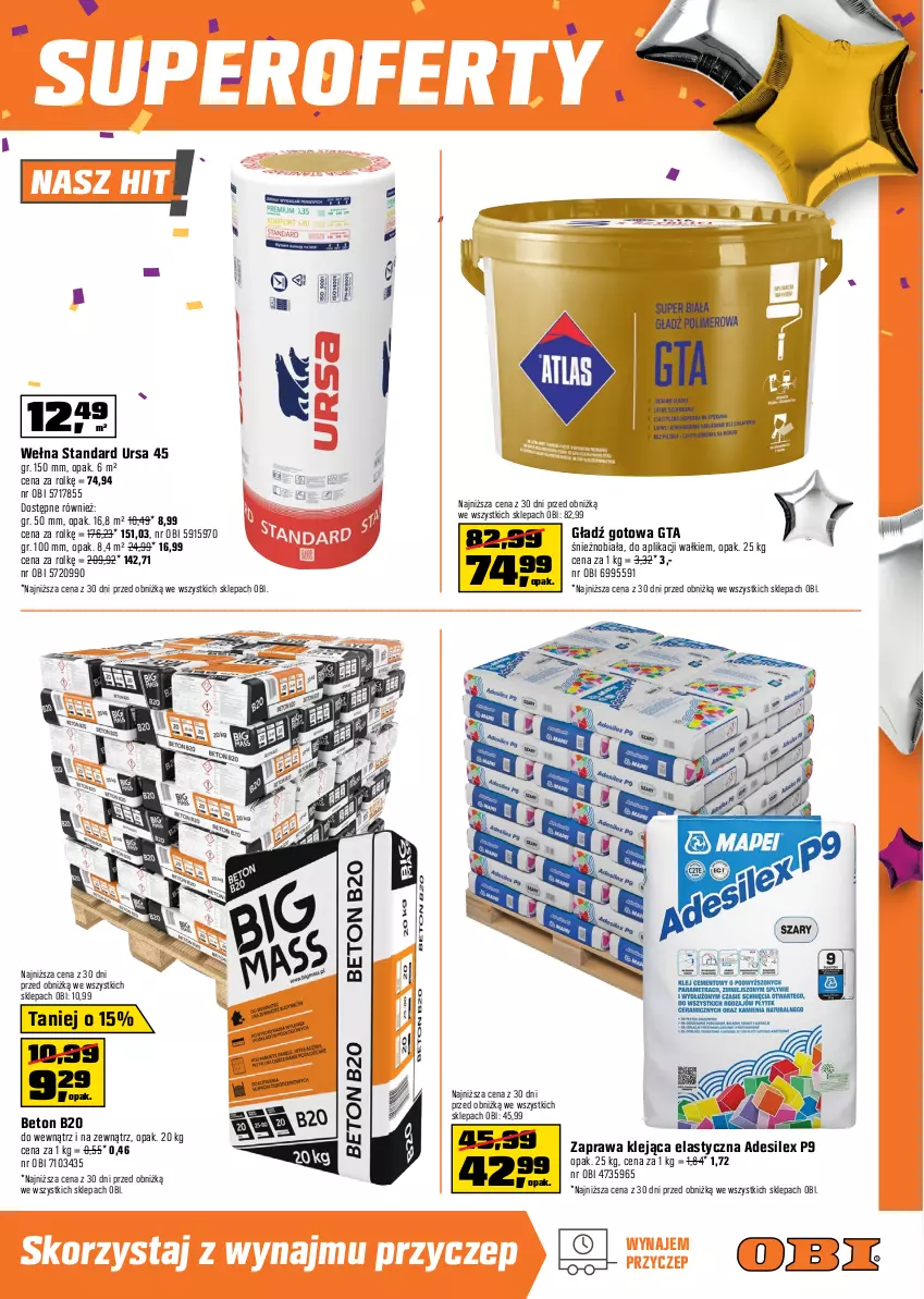 Gazetka promocyjna Obi - Gazetka OBI - ważna 11.09 do 01.10.2024 - strona 11 - produkty: Dulux, Fa, Farba akrylowa, Farba lateksowa, Gra, Klej, Kuchnia, Por, Wełna