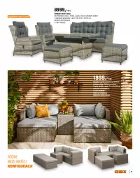 Gazetka promocyjna Obi - Gazetka OBI - Gazetka - ważna od 31.08 do 31.08.2025 - strona 11 - produkty: Sok, Puf, Stolik, Stół, Sofa, Fotel, Meble, Fa