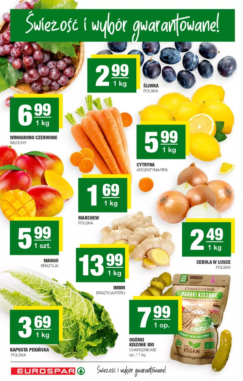 Gazetka promocyjna Spar - EuroSpar - ważna 25.09 do 05.10.2022 - strona 2 - produkty: Cebula, LG, Mango, Wino