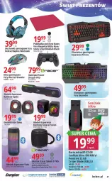 Gazetka promocyjna E Leclerc - Gazetka - ważna od 06.12 do 06.12.2023 - strona 47 - produkty: Mus, Acer, Pendrive, Słuchawki, Klawiatura, Głośnik, Energizer, Fusion, Lack, Podkładka, Mysz, Słuchawki gamingowe, Podkładka pod mysz, Podkład, Fa
