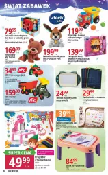 Gazetka promocyjna E Leclerc - Gazetka - ważna od 06.12 do 06.12.2023 - strona 6 - produkty: Kierownica, Gra, Stolik, Wywrotka, Pojazd, Tera, Zabawka, Pamiętnik, Mata wodna, Obraz, Traktor