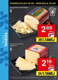 Gazetka promocyjna Delikatesy Centrum - Gazetka - ważna od 25.08 do 25.08.2024 - strona 14 - produkty: Ser, Por, Królewski, Gouda