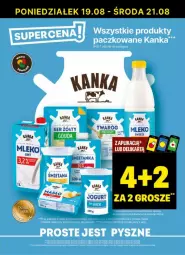 Gazetka promocyjna Delikatesy Centrum - Gazetka - ważna od 25.08 do 25.08.2024 - strona 23 - produkty: Ser, Twaróg, Jogurt, Mleko