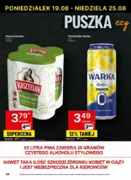 Gazetka promocyjna Delikatesy Centrum - Gazetka - ważna od 25.08 do 25.08.2024 - strona 28 - produkty: Piwa, Piwo, Piec, Rum, Gra, Kasztelan, Warka, Radler