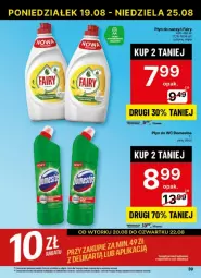 Gazetka promocyjna Delikatesy Centrum - Gazetka - ważna od 25.08 do 25.08.2024 - strona 33 - produkty: Płyn do wc, Fairy, Fa