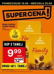 Gazetka promocyjna Delikatesy Centrum - Gazetka - ważna od 25.08 do 25.08.2024 - strona 38 - produkty: Tchibo, Kawa mielona, Kawa, Tchibo Family, Fa