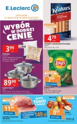 Gazetka promocyjna E Leclerc - Gazetka - ważna od 03.02 do 03.02.2024 - strona 1 - produkty: Kurczak, Parówki, Parówki z szynki, Poduszka