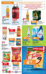Gazetka promocyjna E Leclerc - Gazetka - ważna od 03.02 do 03.02.2024 - strona 24 - produkty: Piwo, Sok, Ryż, Por, Gra, Inka, Gerber, Chipsy, Tortilla, Coca-Cola, Desperados, Napój gazowany, Tymbark, Syrop, Brzoskwinie, Crunchips, Woda mineralna, Woda, Napój, Nektar, Kokos, Fa