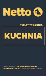 Gazetka promocyjna Netto - Gazetka non food - Gazetka - ważna od 02.04 do 02.04.2022 - strona 1 - produkty: Kuchnia