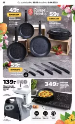 Gazetka promocyjna Netto - Gazetka non food - Gazetka - ważna od 02.04 do 02.04.2022 - strona 2 - produkty: Noż, Maszynka do mielenia, Uchwyty, Szynka, Zegar, Maszynka, Patelnia, Fa