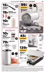 Gazetka promocyjna Netto - Gazetka non food - Gazetka - ważna od 02.04 do 02.04.2022 - strona 3 - produkty: Kujawski, Maszynka do mielenia, Termometr, Warka, Szynka, Stock, Maszynka, Fa