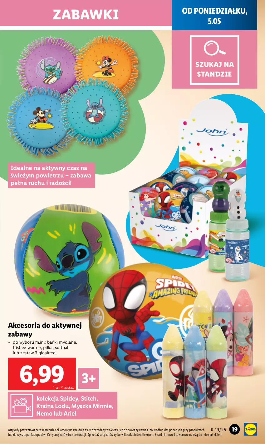 Gazetka promocyjna Lidl - GAZETKA - ważna 05.05 do 10.05.2025 - strona 21 - produkty: Ariel, Minnie, Mysz