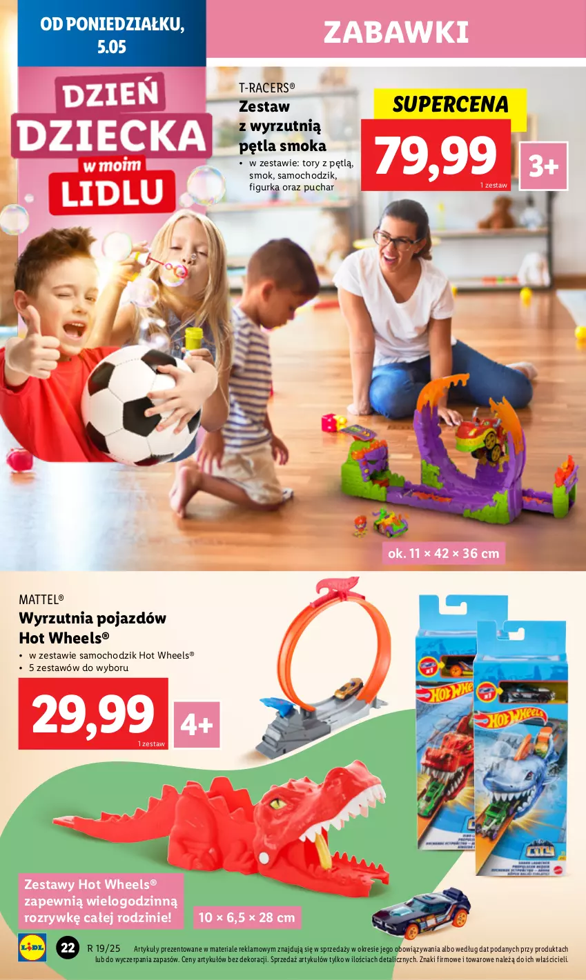 Gazetka promocyjna Lidl - GAZETKA - ważna 05.05 do 10.05.2025 - strona 24 - produkty: Acer, Chodzik, Hot Wheels, Mattel, Pojazd, Wyrzutnia