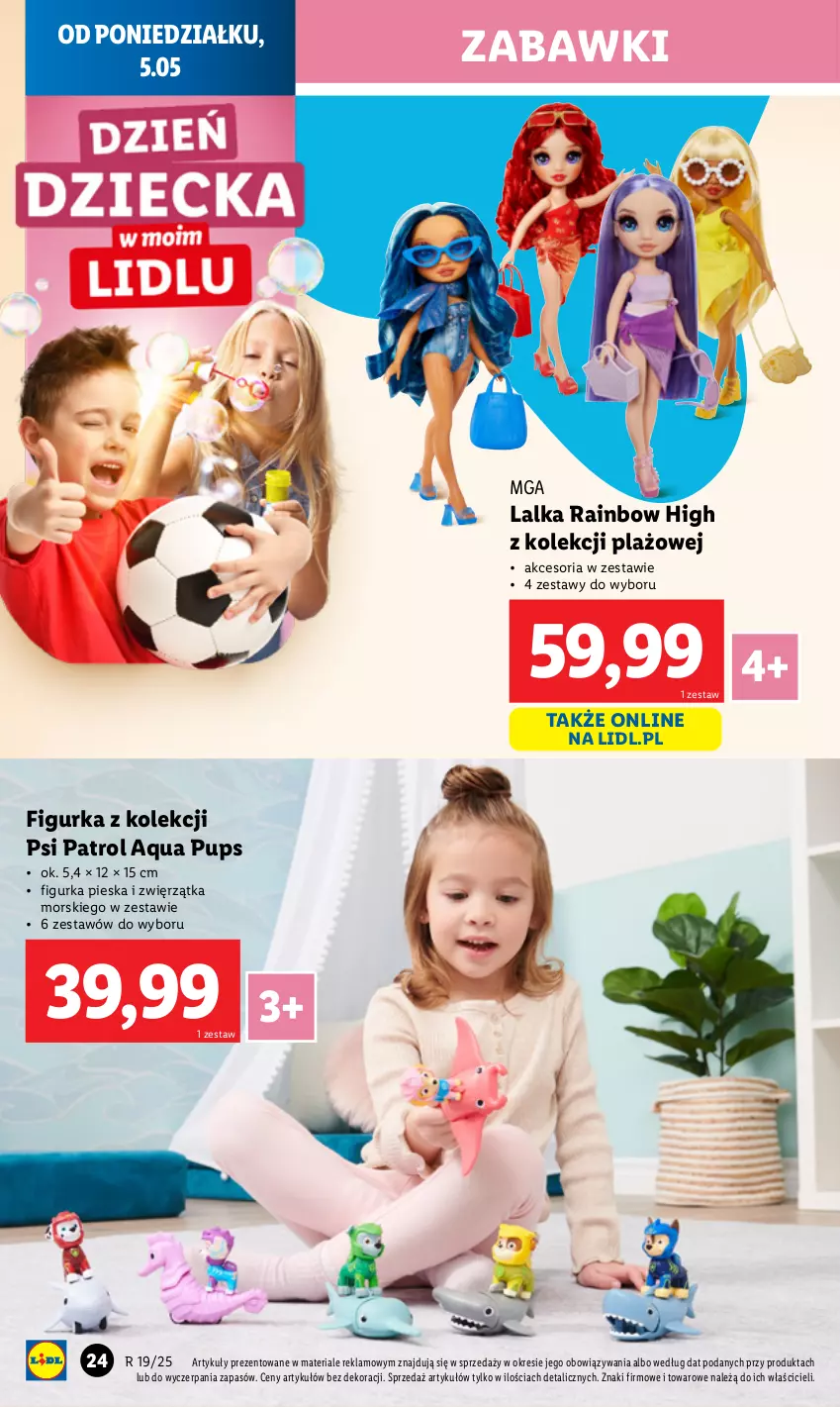 Gazetka promocyjna Lidl - GAZETKA - ważna 05.05 do 10.05.2025 - strona 26 - produkty: Lalka, Psi Patrol