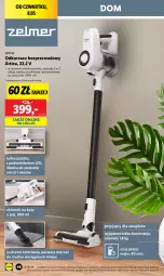 Gazetka promocyjna Lidl - GAZETKA - Gazetka - ważna od 10.05 do 10.05.2025 - strona 50 - produkty: Odkurzacz, Szczotka, Odkurzacz bezprzewodowy, Zelmer