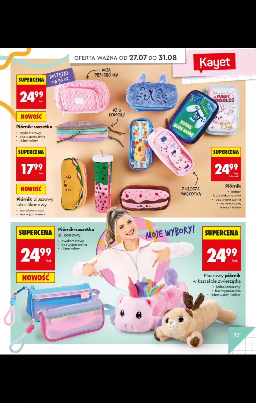 Gazetka promocyjna Biedronka - Gazetka - ważna 20.07 do 31.08.2026 - strona 13 - produkty: Piernik