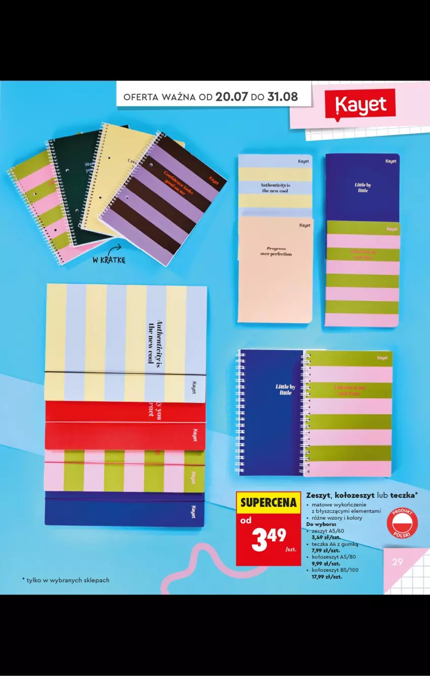 Gazetka promocyjna Biedronka - Gazetka - ważna 20.07 do 31.08.2026 - strona 29 - produkty: Gres