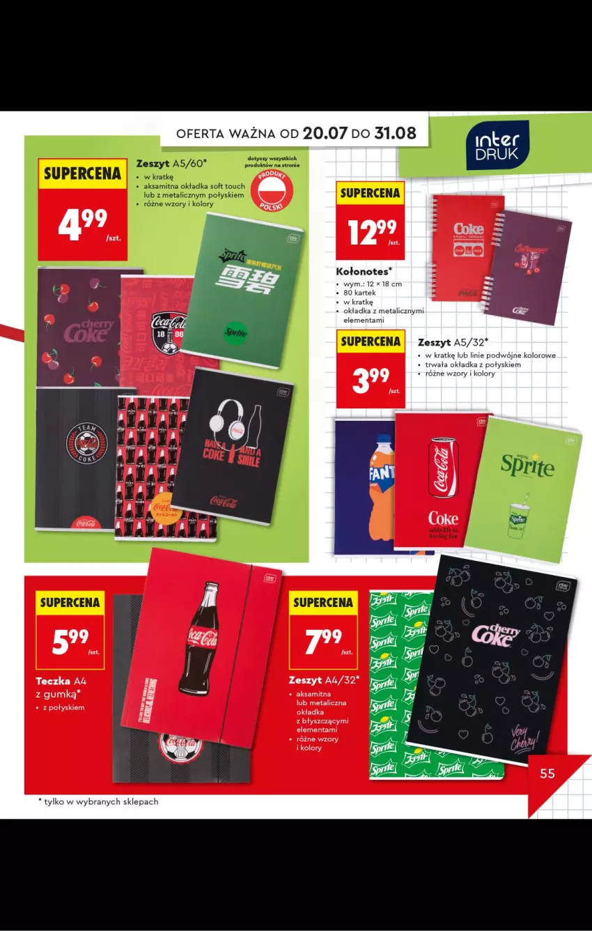Gazetka promocyjna Biedronka - Gazetka - ważna 20.07 do 31.08.2026 - strona 55 - produkty: Aksam