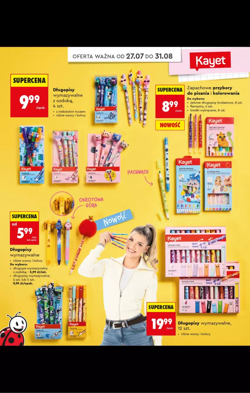 Gazetka promocyjna Biedronka - Gazetka - ważna 20.07 do 31.08.2026 - strona 6 - produkty: Tusz