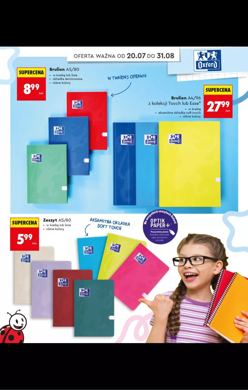 Gazetka promocyjna Biedronka - Gazetka - ważna 20.07 do 31.08.2026 - strona 62 - produkty: Aksam, LG, Lion, Papier