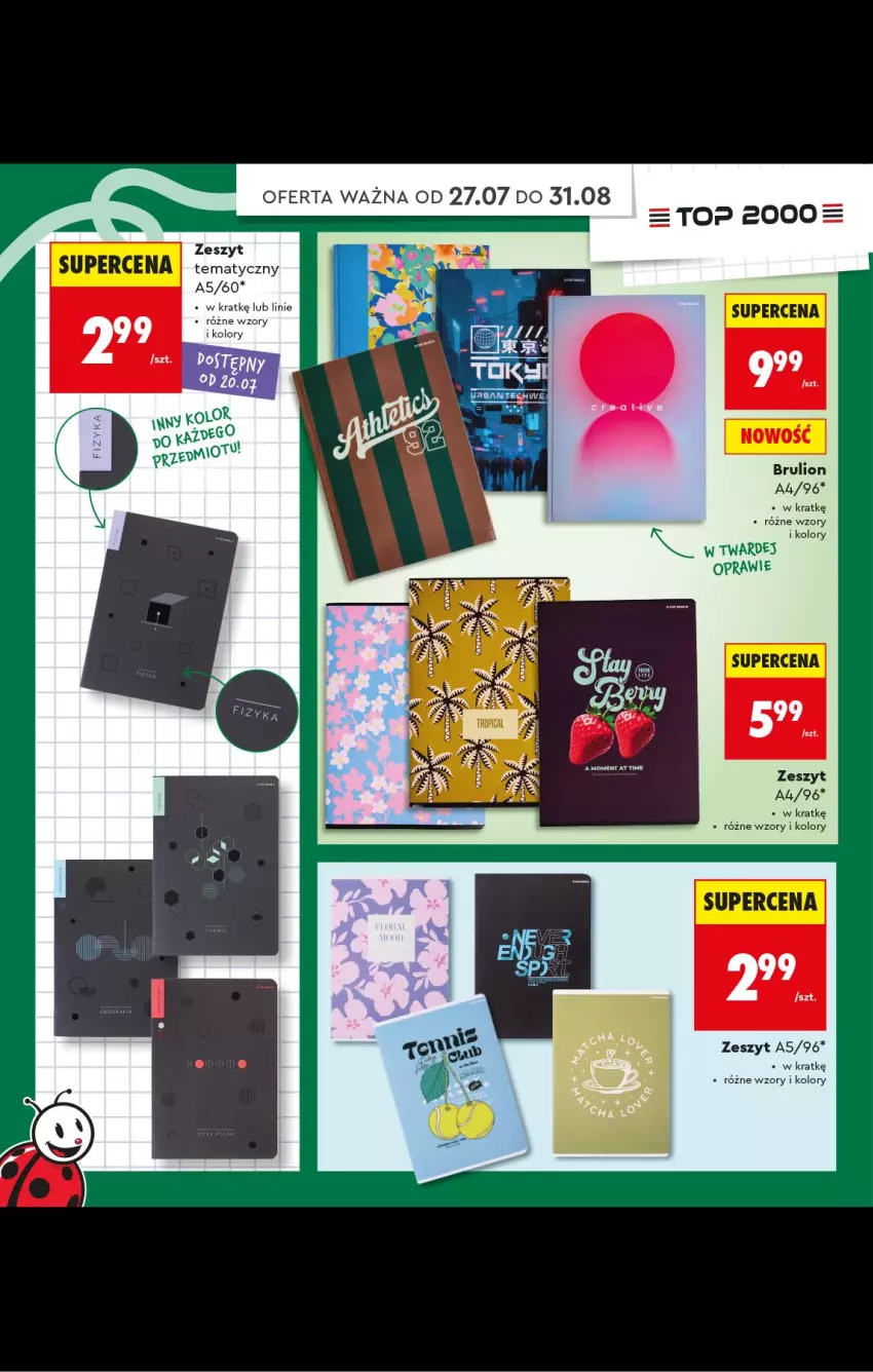 Gazetka promocyjna Biedronka - Gazetka - ważna 20.07 do 31.08.2026 - strona 64 - produkty: Lion, Top