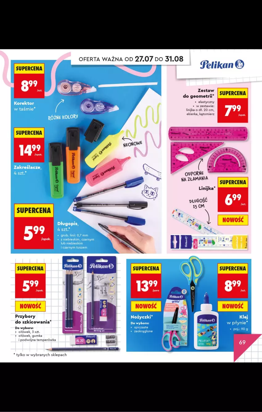 Gazetka promocyjna Biedronka - Gazetka - ważna 20.07 do 31.08.2026 - strona 69 - produkty: Fa, Por