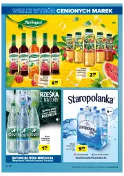 Gazetka promocyjna Carrefour - Gazetka Wielki wybór cenionych marek - Gazetka - ważna od 12.03 do 12.03.2022 - strona 38 - produkty: Syrop, Woda mineralna, Staropolanka, Woda, Napój