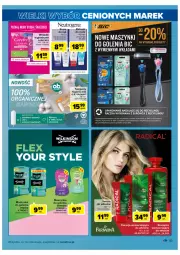 Gazetka promocyjna Carrefour - Gazetka Wielki wybór cenionych marek - Gazetka - ważna od 12.03 do 12.03.2022 - strona 43 - produkty: Ser, BIC, Neutrogena, Tampony, Szynka, Carefree, Maszynka, Wkładki, O.B., LG