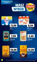 Gazetka promocyjna Lidl - GAZETKA - Gazetka - ważna od 31.10 do 31.10.2023 - strona 26 - produkty: Tchibo, Sos, Danone, Bell, Jogurt, Kawa mielona, Kawa, Actimel, Napój jogurtowy, Tchibo Family, Bella, Napój, Heinz, Fa