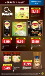 Gazetka promocyjna Lidl - GAZETKA - Gazetka - ważna od 31.10 do 31.10.2023 - strona 57 - produkty: Tchibo, Earl Grey, Kawa rozpuszczalna, Sok, Gra, Kawa, Herbata czarna, Lack, Lipton, Owoce, Herbata, Imbir